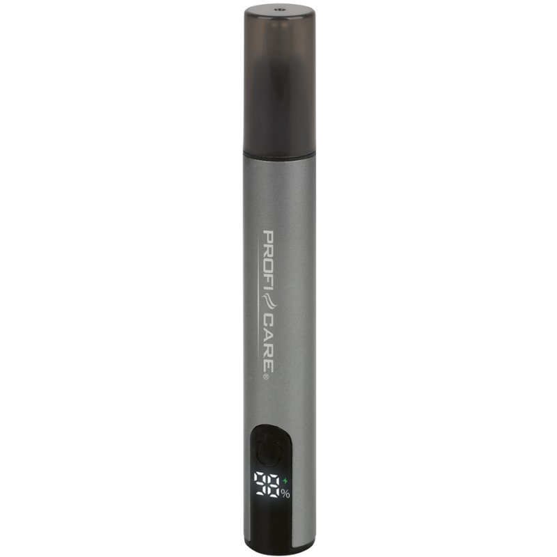 PROFI CARE tondeuse oreilles et nez PC-NE 314, 3-en-1, écran LED, gris